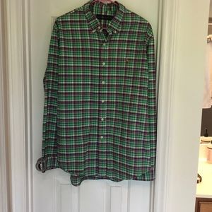 Polo long sleeve button down